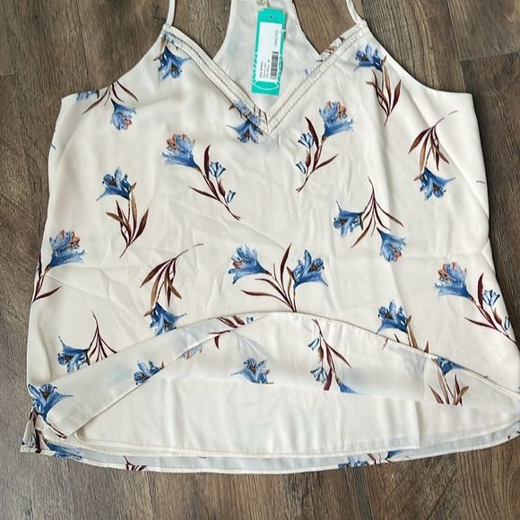 🌎 $35 🌎 NWT Nine Britton Darra Floral Cami - Picture 7 of 9